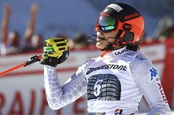 Brignone wins World Cup combined at favored Swiss course