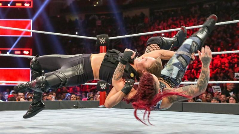 Ruby Riott had a difficult evening