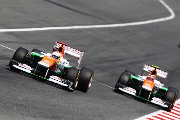 Paul di Resta and Nico Hulkenberg had great seasons at Force India in 2012