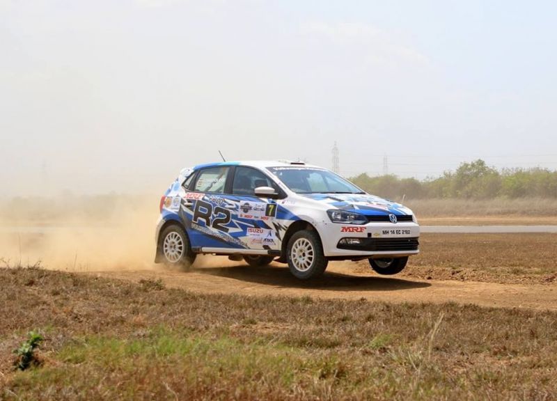 R2 in action - INRC South India Rally 2018 (Photo Credits: Anand Philar)