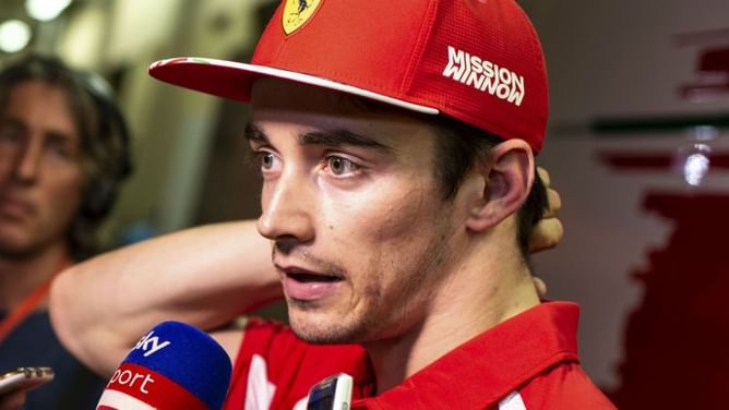 No nerves for Ferrari new boy Leclerc