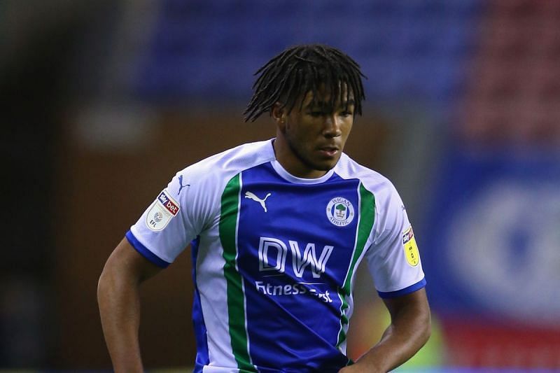 Left-back Reece James has been playing excellently this season at Wigan