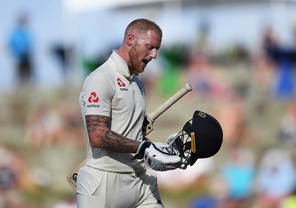 Stokes vents his frustration against the West Indies