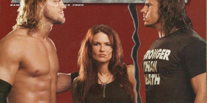 Edge with Lita and Matt Hardy