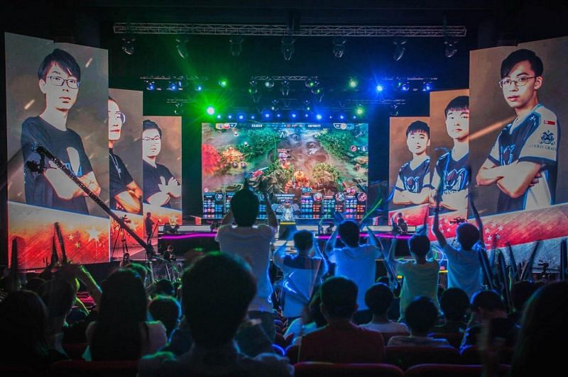 A still from the Vainglory 2017 World Championships.