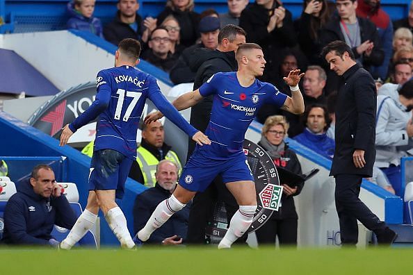 Ross Barkley and Mateo Kovacic replacing each other has become a common sight this season