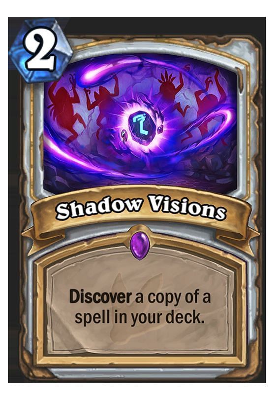 Image result for shadow visions hearthstone