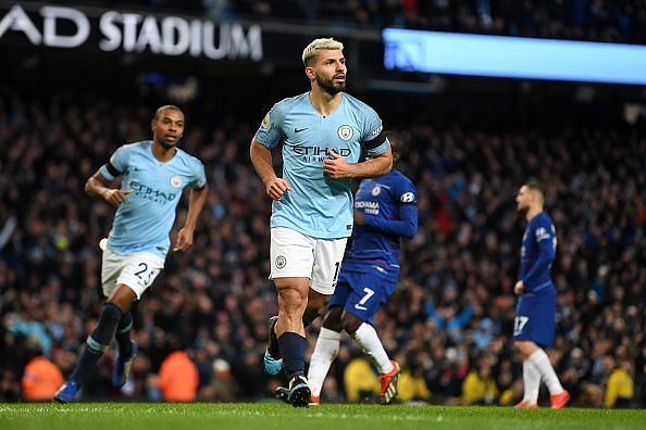 Sergio Aguero scored a hat-trick against Chelsea in a 6-0 demolition at the Etihad two weeks ago
