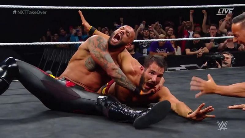 Image result for johnny gargano vs ricochet nxt takeover phoenix