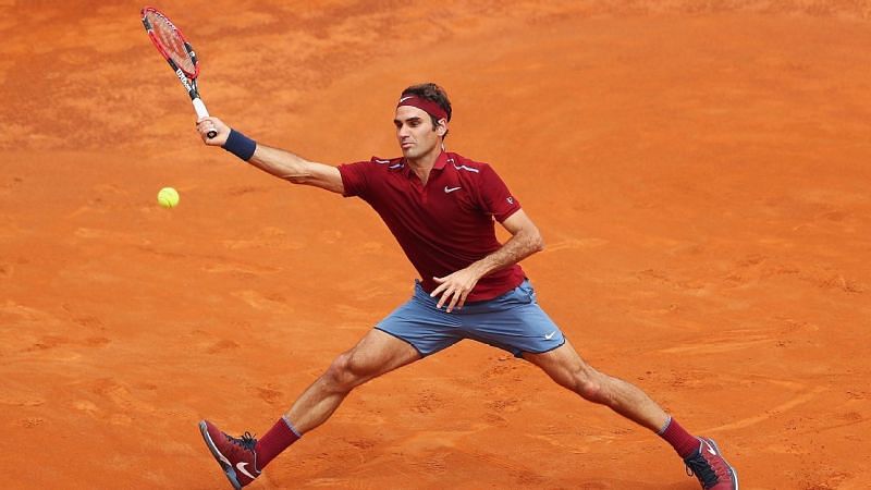 Federer at the Rome Masters