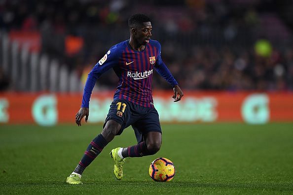 Dembele is having a better year at Barcelona