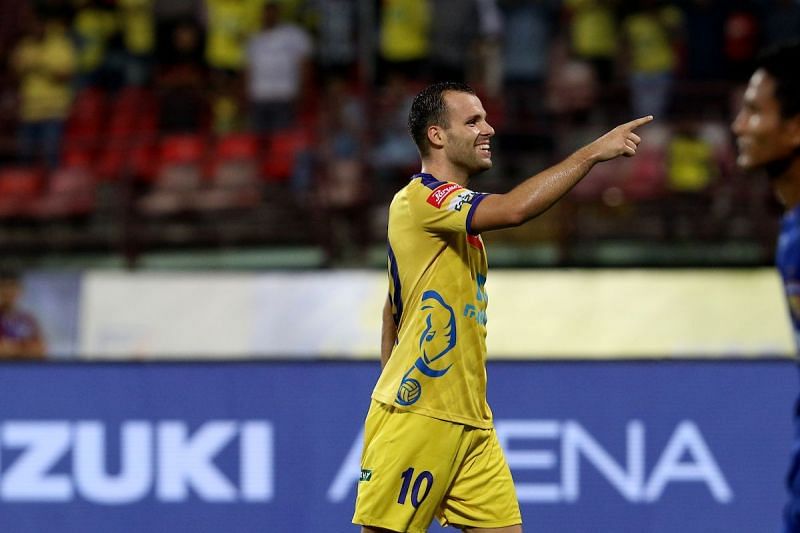 Poplatnik bagged a brace on the night (Photo: ISL)