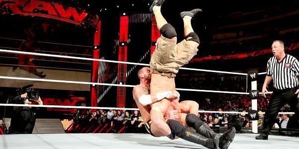 CM Punk&#039;s Piledriver to John Cena in 2013
