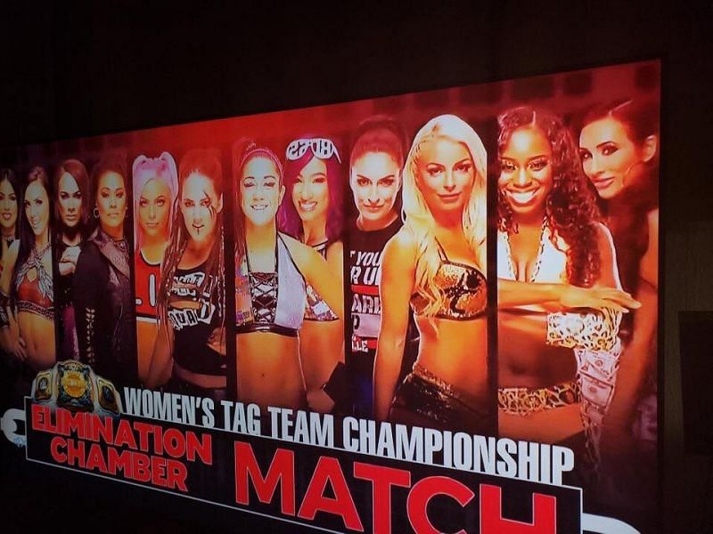 Here&#039;s the alleged full line-up for the Women&#039;s Tag Team Title Elimination Chamber Match