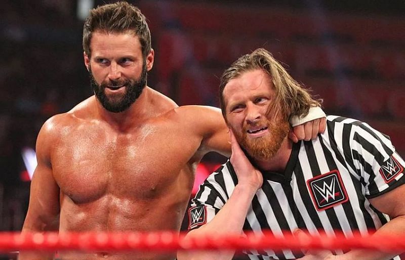 Zack Ryder with Curt Hawkins