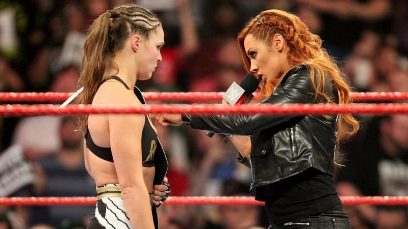 Becky Lynch has set her sight on Rousey!
