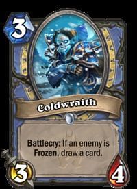 Image result for coldwraith hearthstone