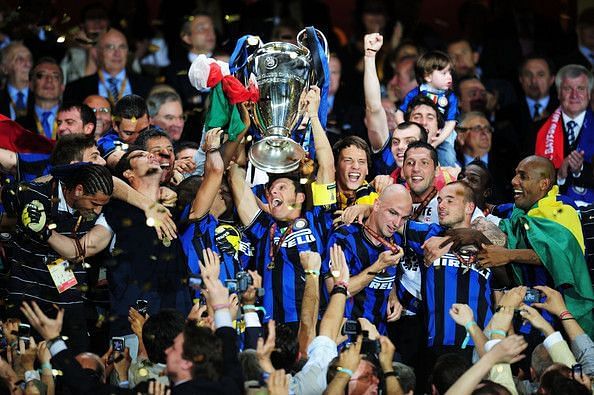 Jose Mourinho led Inter Milan to a famous victory in 2009/10