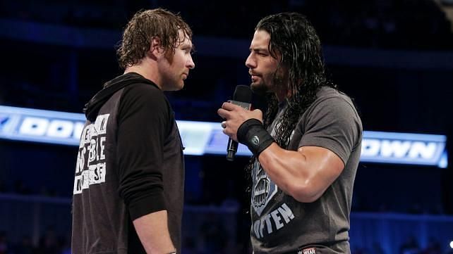 roman reigns and dean ambrose