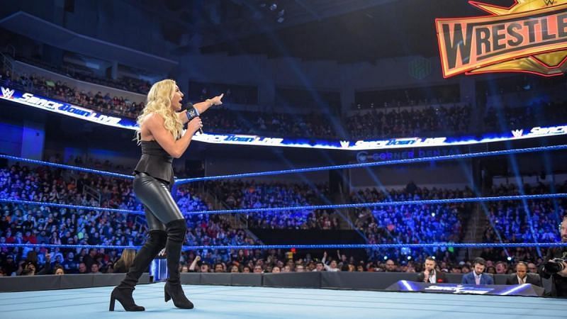 Charlotte Flair kicked off SmackDown Live