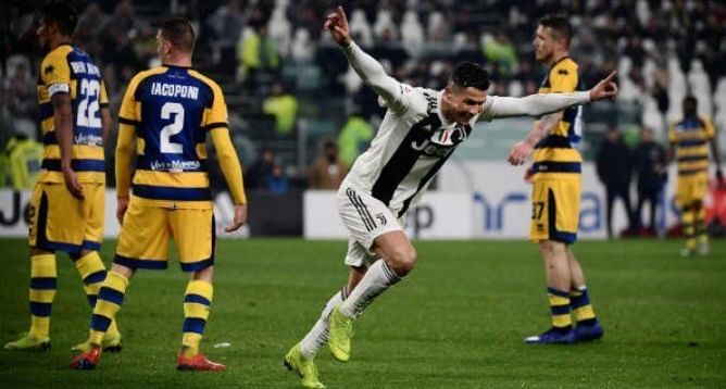 Twitter goes berserk as Cristiano Ronaldo becomes Serie A top scorer after latest double