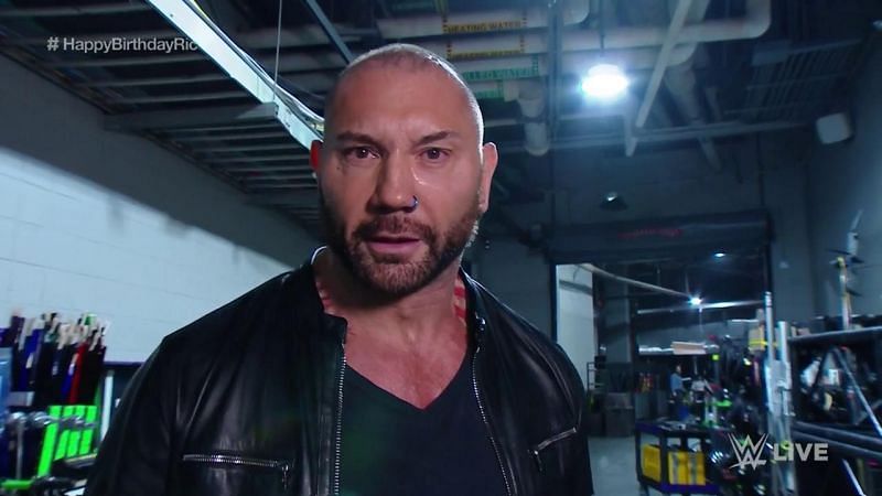 Batista returned to WWE and took out Ric Flair