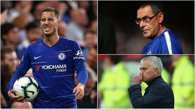Mourinho or Sarri? Eden Hazard picks which manager he enjoys playing most with