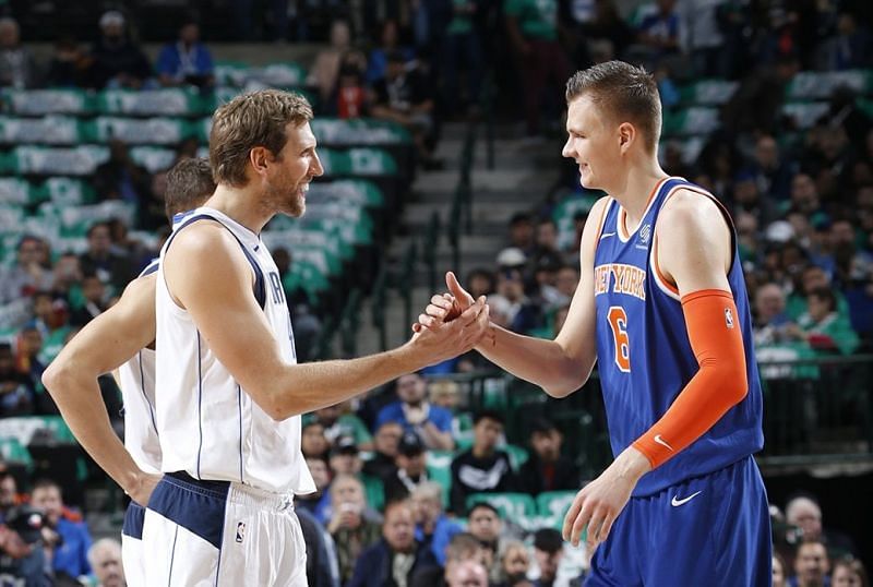 Porzingis now has a capable mentor in Nowit