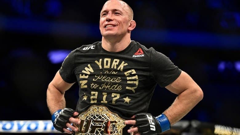 Georges St-Pierre retired in 2017 with a win over Michael Bisping