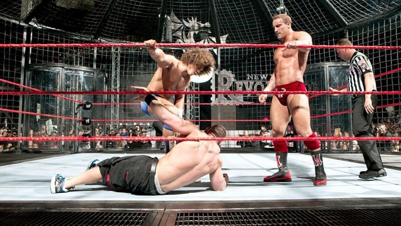 Carlito teamed with the Masterpiece Chris Masters inside the Elimination Chamber, before stabbing him in the back.