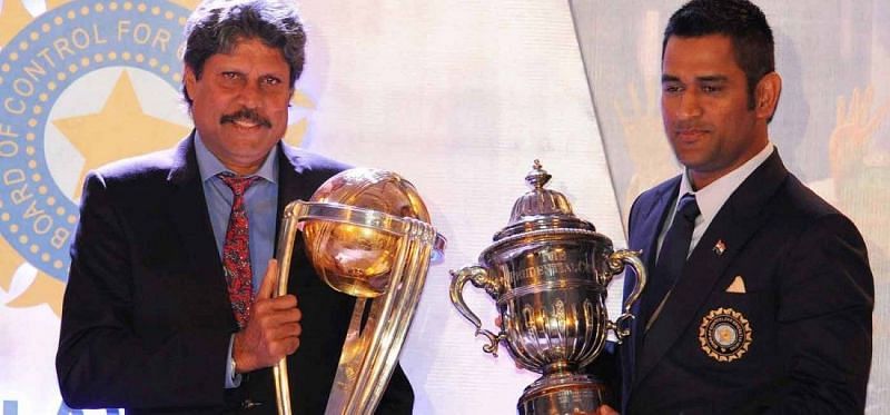 Kapil Dev and M.S. Dhoni - Two Inspirational leaders