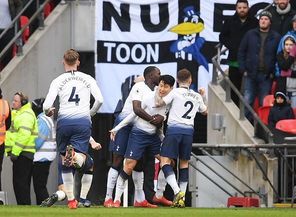 Tottenham won another game in the dying stages against Newcastle last weekend