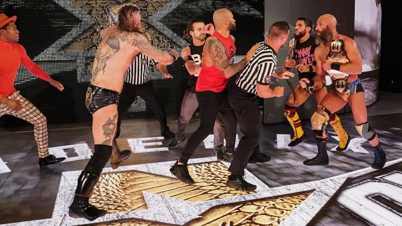 Top NXT stars brawling after NXT Takeover: Phoenix