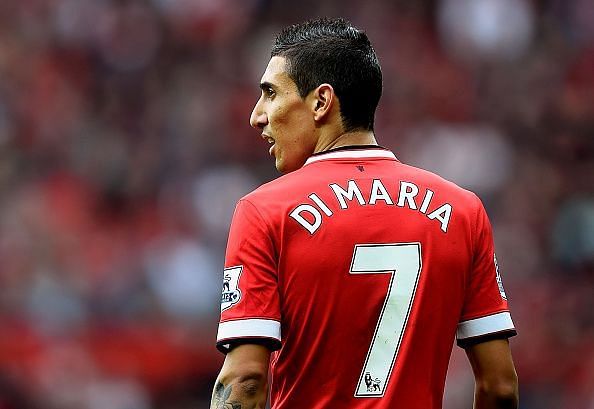 Angel di Maria struggled during his time at Old Trafford.