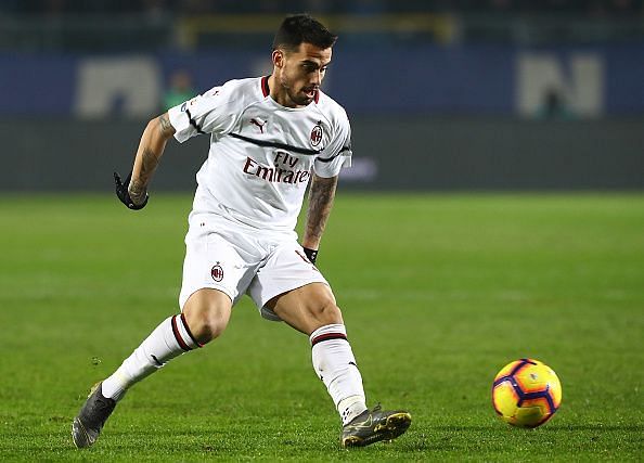 Suso will be a big miss for AC Milan