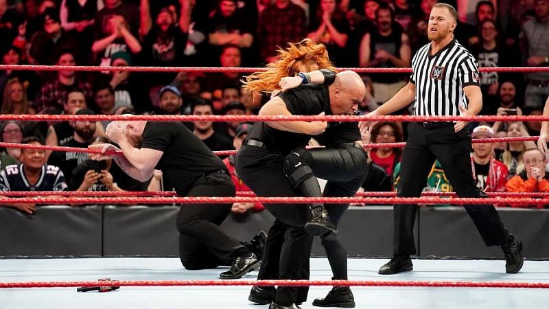 Becky will continue to do everything to stay in the spotlight