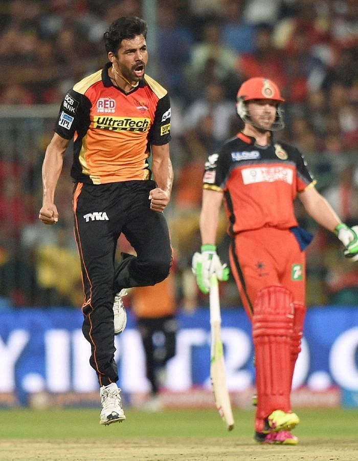 Sran claimed the prized wicket of Kohli at the 2016 IPL finals.