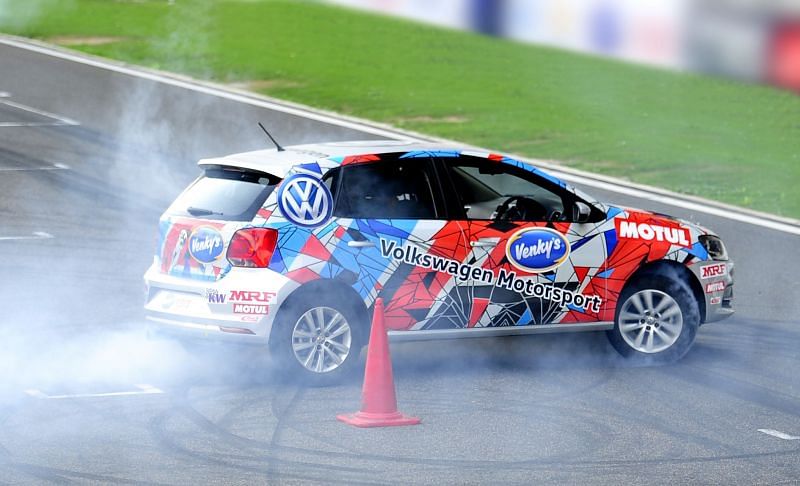 VW Motorsport India prepped Polo