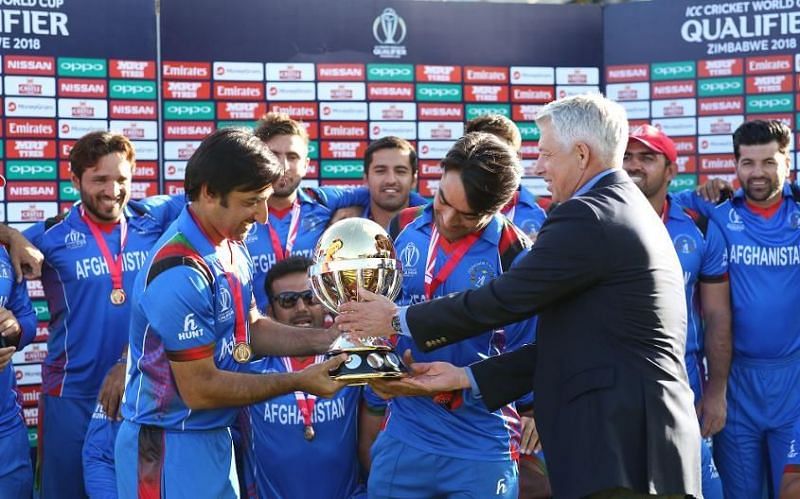 Afghanistan won the 2019 World cup qualifier