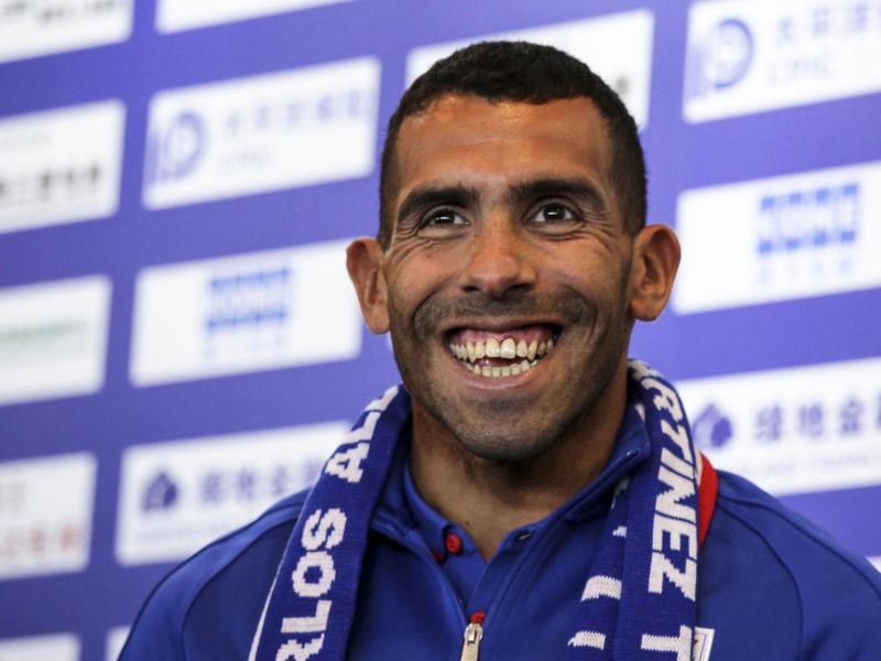 Tevez is celebrating his 35th birthday