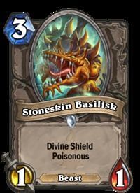 Image result for Stoneskin Basilisk hearthstone