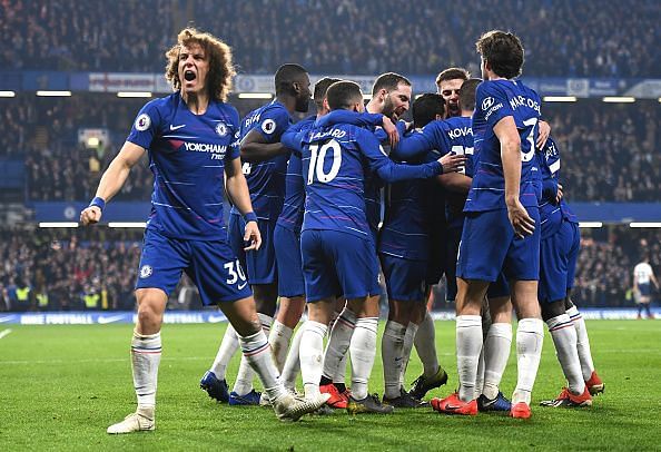 Chelsea conjured a gritty performance to trump Spurs in the end