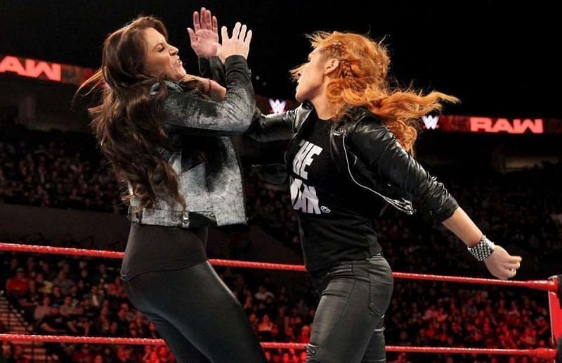 Lynch punched Stephanie McMahon on an episode of Raw
