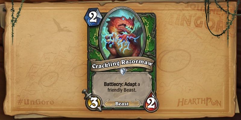 Image result for hearthstone crackling razormaw