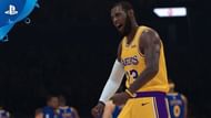 A still from the trailer of the My Career story for NBA 2K19, featuring Lakers' LeBron James