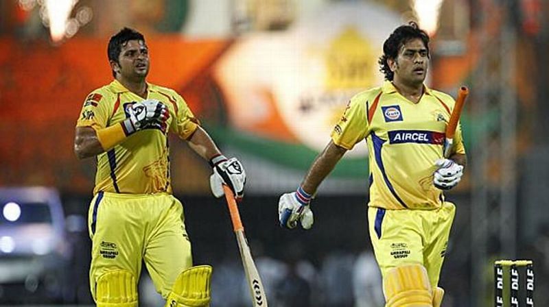 Raina and Dhoni