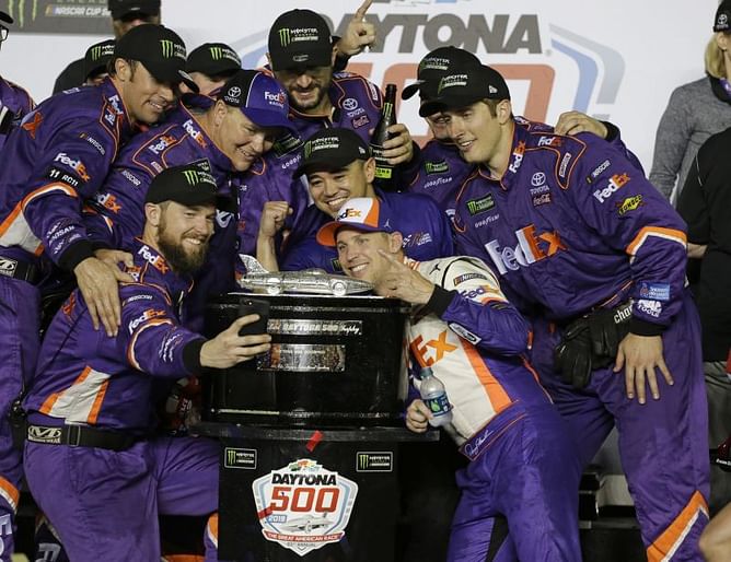 Joe Gibbs dedicates Daytona 500 victory to late son