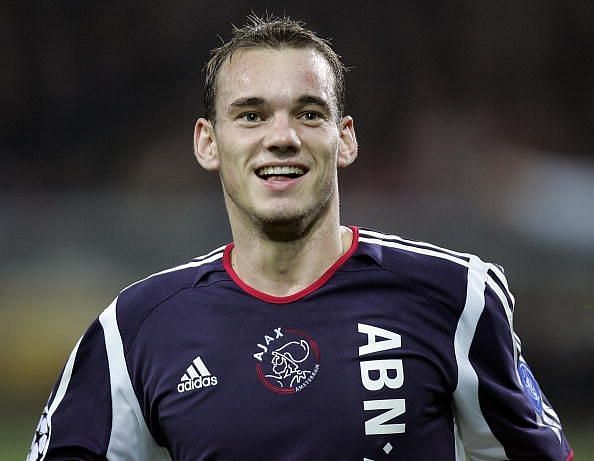 Sneijder made an impact for both Ajax and Real Madrid