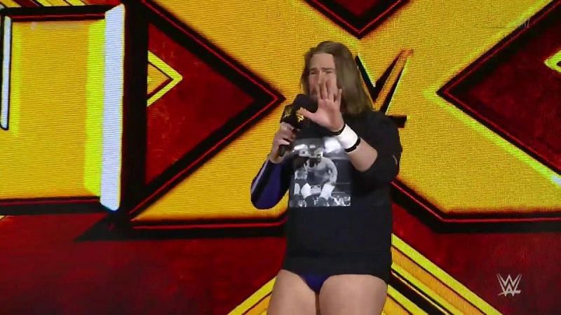 Kassius Ohno let the Full Sail crowd know how he really felt