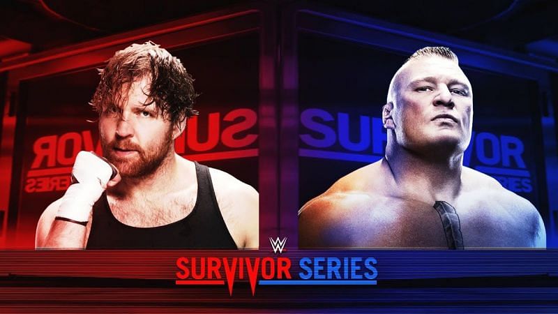 Dean Ambrose vs Brock Lesnar could have main evented Survivor Series
